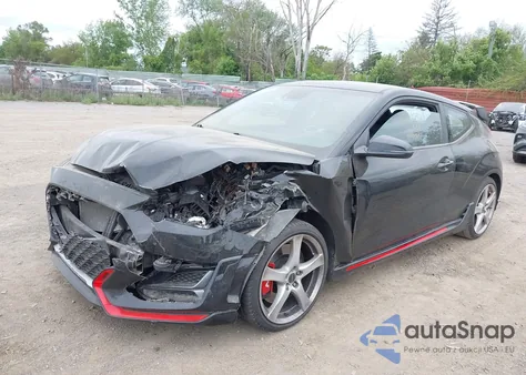 2022 Hyundai Veloster N from USA, damaged, VIN KMHT36AH0NU015217